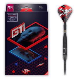 Phil Taylor Power 9Five G11 95% NT steeltip dartpile fra Target